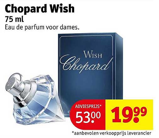 Chopard Wish 75 ml Eau de parfum voor dames
