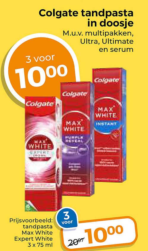Colgate tandpasta in doosje