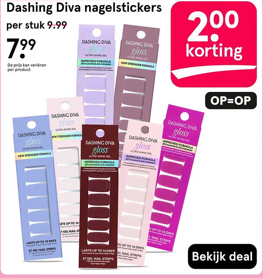 Dashing Diva nagelstickers 2e korting