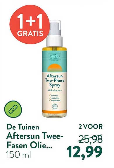 De Tuinen Aftersun Twee-Fasen Olie... 1+1 GRATIS