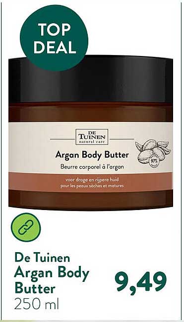 De Tuinen Argan Body Butter 250 ml