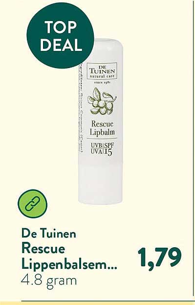 De Tuinen Rescue Lippenbalsem...