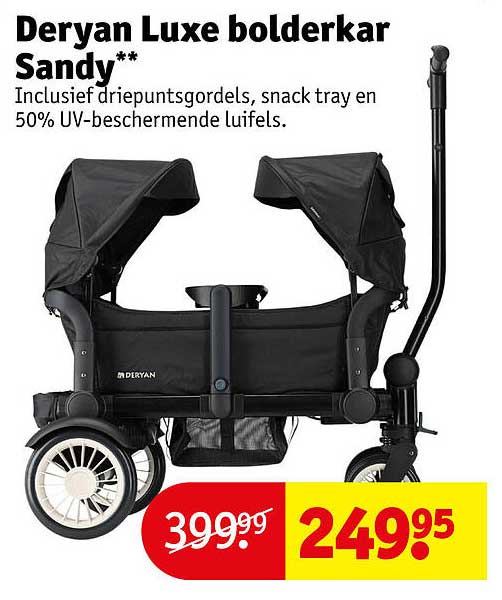 Deryan Luxe bolderkar Sandy**