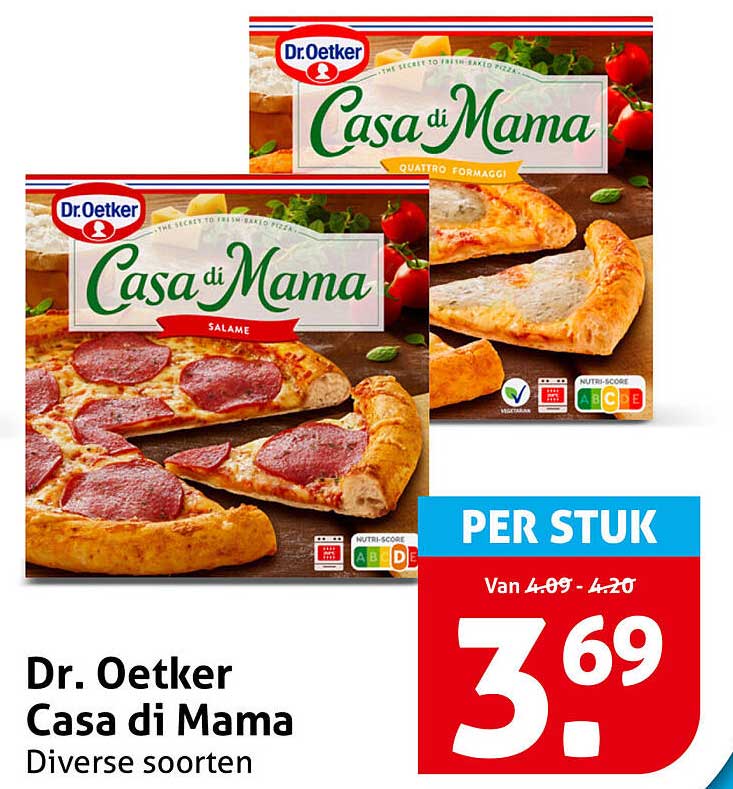 Dr. Oetker Casa di Mama Diverse soorten