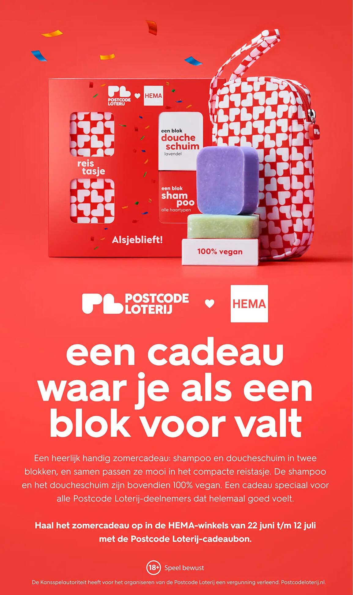 een cadeau waar je als een blok voor valt