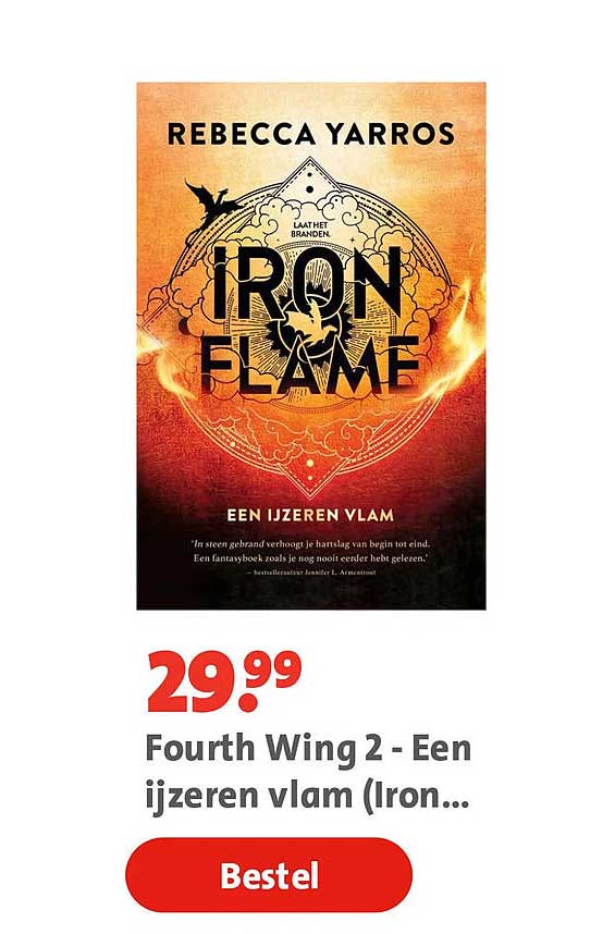 Fourth Wing 2 - Een ijzeren vlam (Iron...