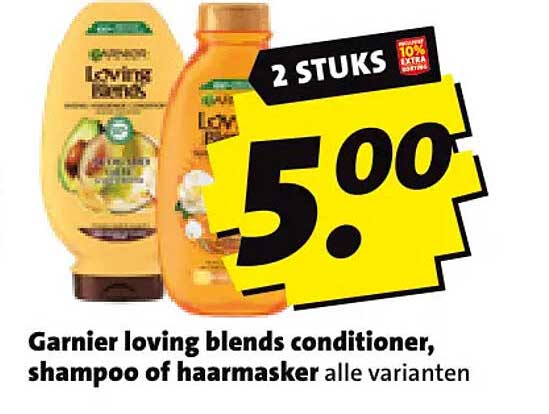 Garnier loving blends conditioner, shampoo of haarmasker alle varianten 2 STUKS