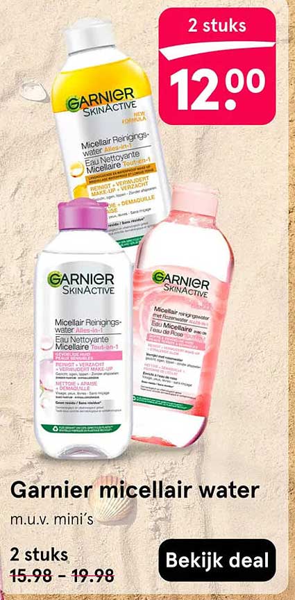 Garnier micellair water