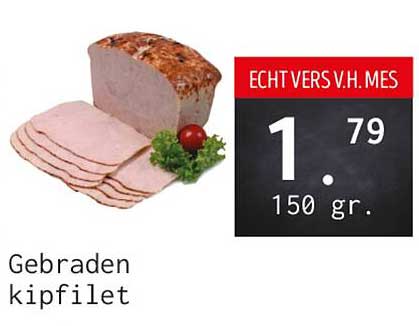 Gebraden kipfilet
