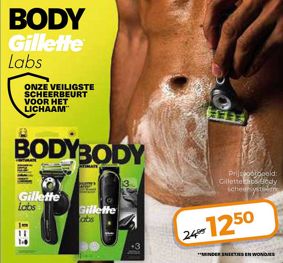 Gillette Labs Body scheersysteem