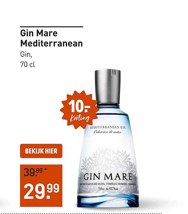 Gin Mare Mediterranean