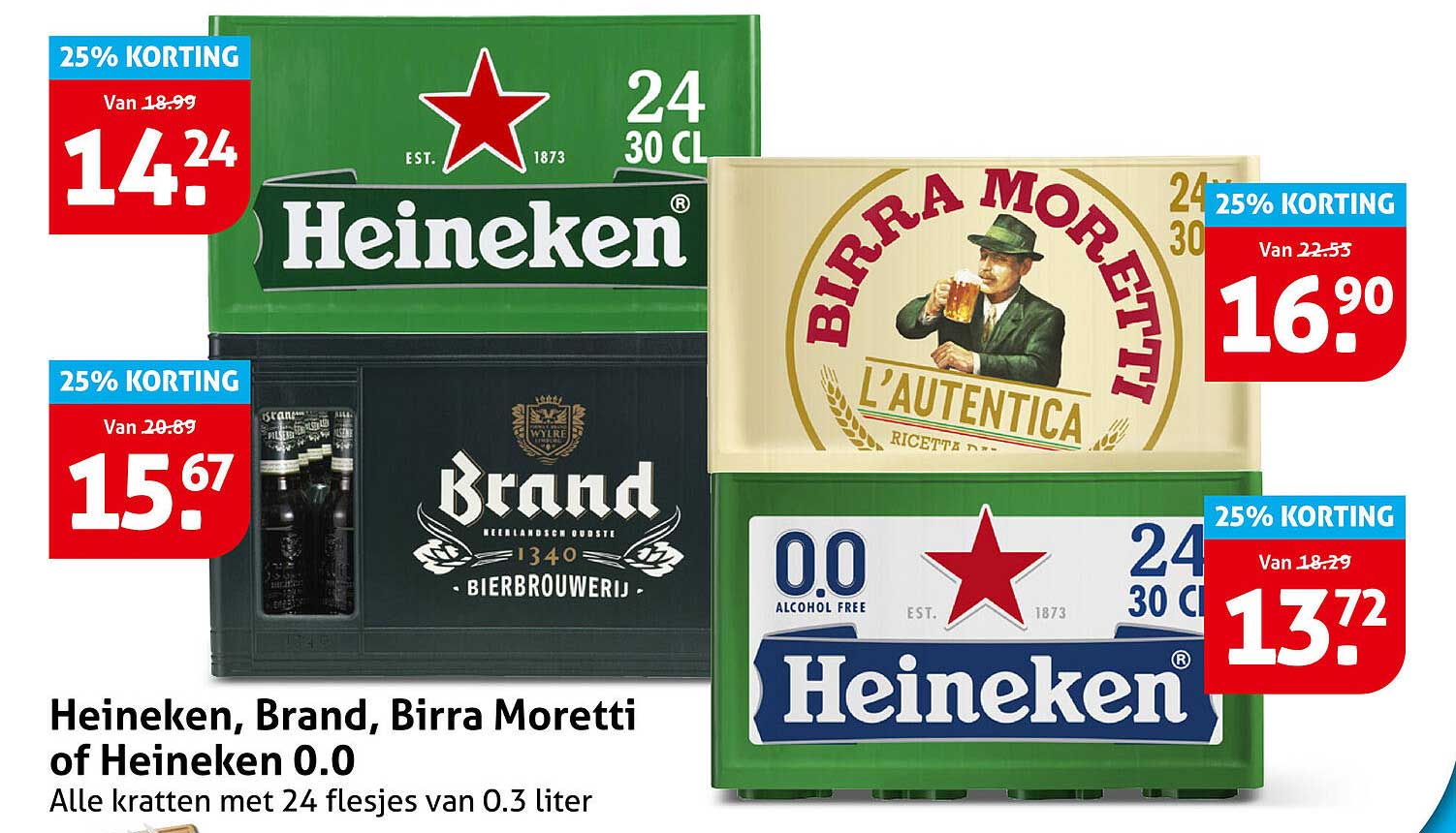 Heineken, Brand, Birra Moretti of Heineken 0.0