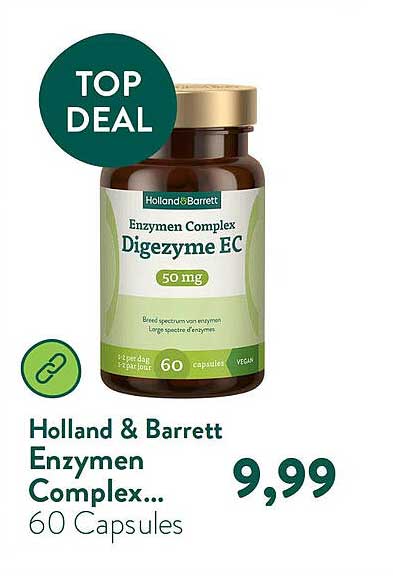 Holland & Barrett Enzymen Complex... 60 Capsules