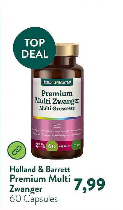 Holland & Barrett Premium Multi Zwanger 60 Capsules