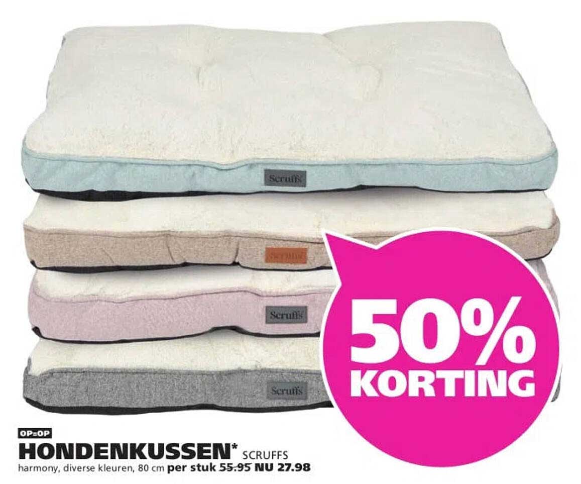 Hondenkussen* Scruffs 50% korting