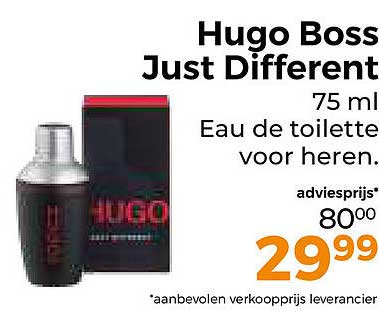 Hugo Boss Just Different 75 ml Eau de toilette voor heren.