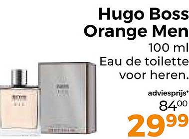 Hugo Boss Orange Men 100 ml Eau de toilette voor heren.