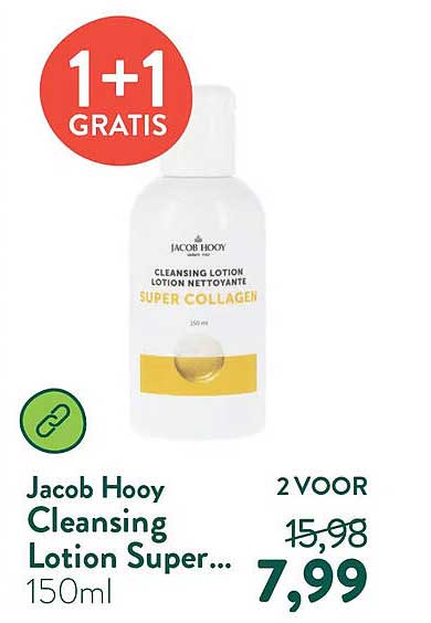 Jacob Hooy Cleansing Lotion Super... 150ml 1+1 GRATIS