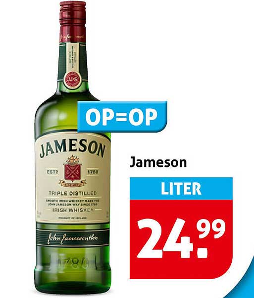 Jameson LITER OP=OP