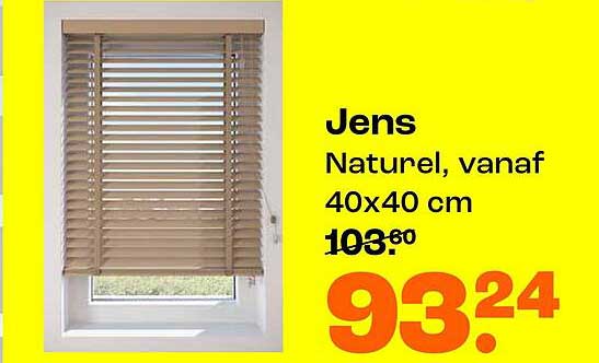 Jens Naturel, vanaf 40x40 cm