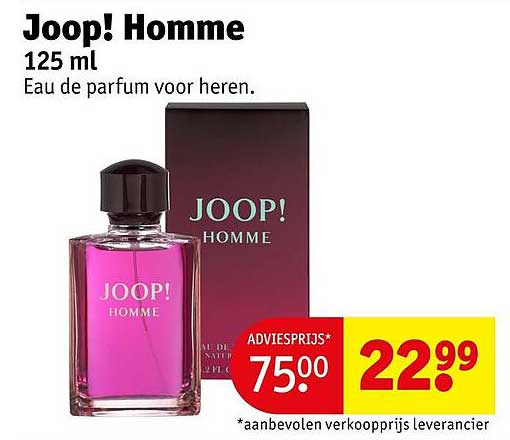 Joop! Homme 125 ml Eau de parfum voor heren.