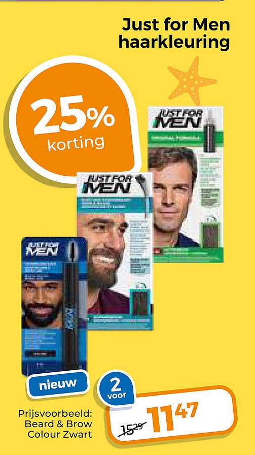 Just for Men haarkleuring