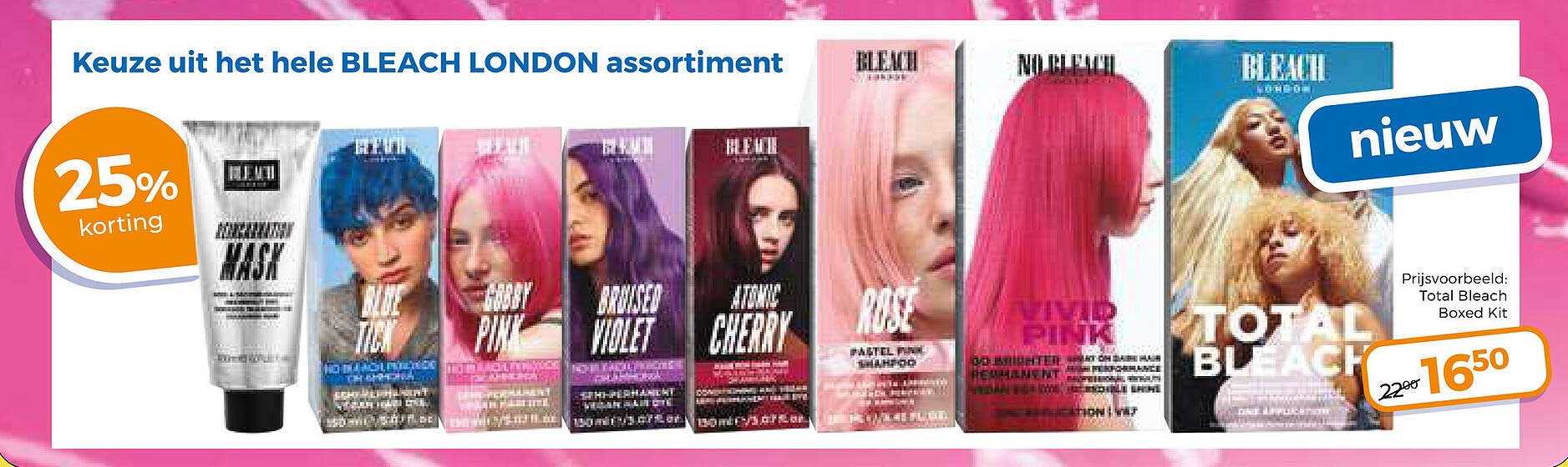 Keuze uit het hele BLEACH LONDON assortiment