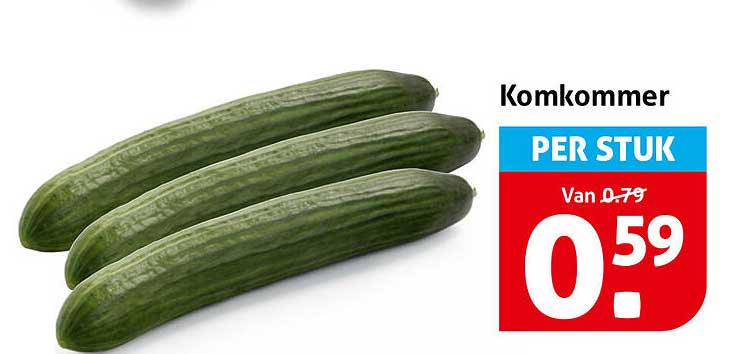 Komkommer PER STUK