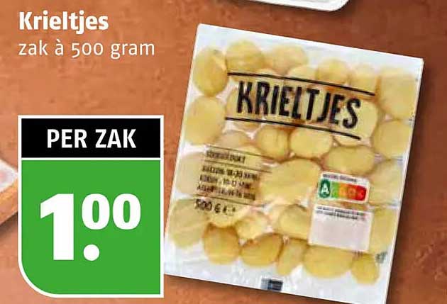 Krieltjes zak à 500 gram