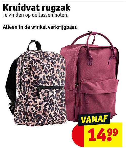 Kruidvat rugzak