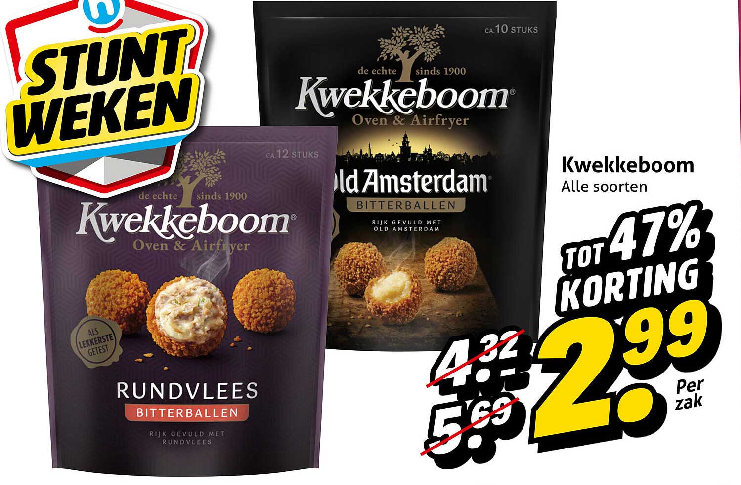 Kwekkeboom Alle soorten tot 47% korting