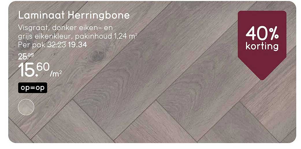 Laminaat Herringbone
