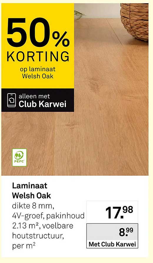 Laminaat Welsh Oak