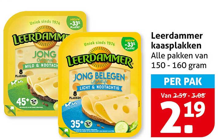 Leerdammer kaasplakken