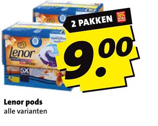 Lenor pods alle varianten 2 pakken