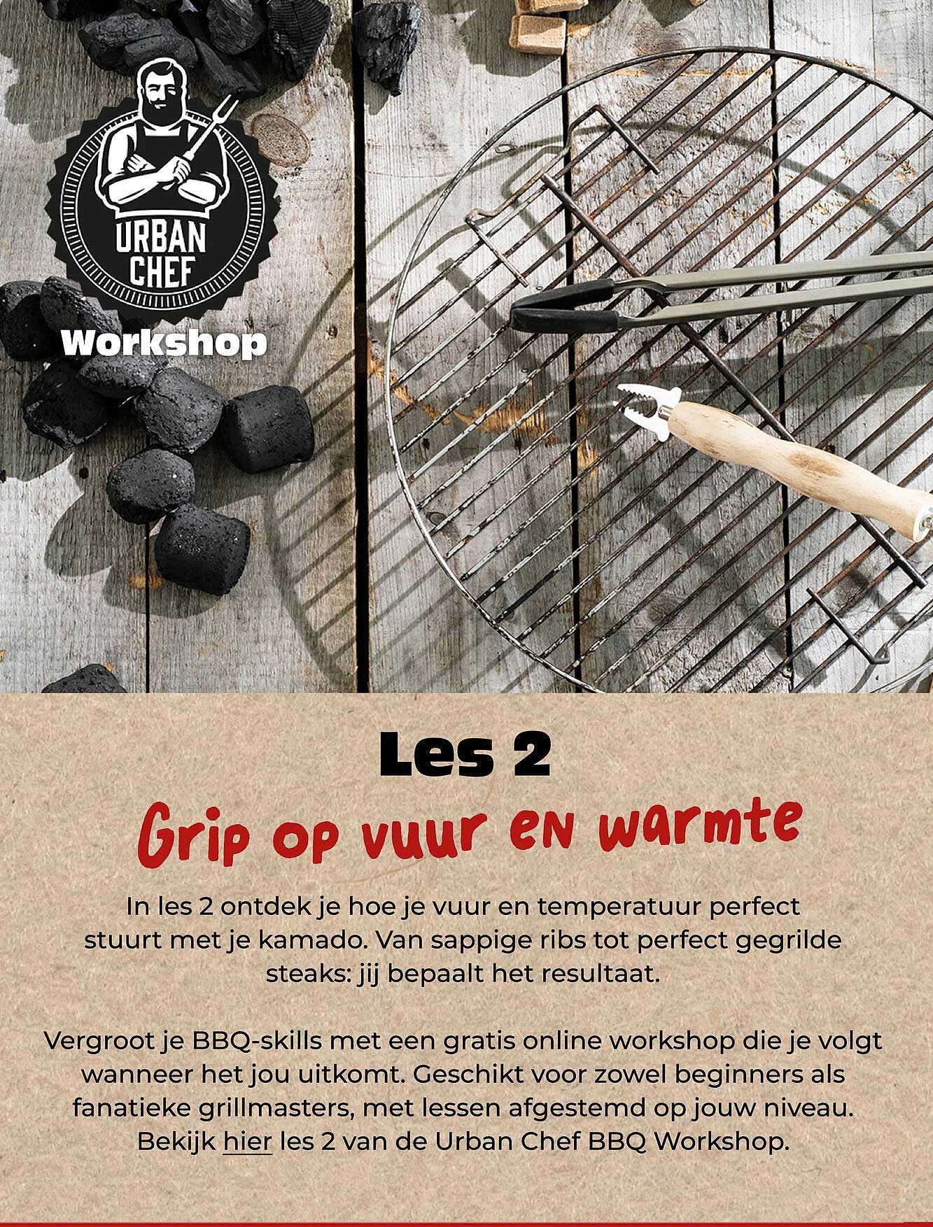 Les 2 Grip op vuur en warmte