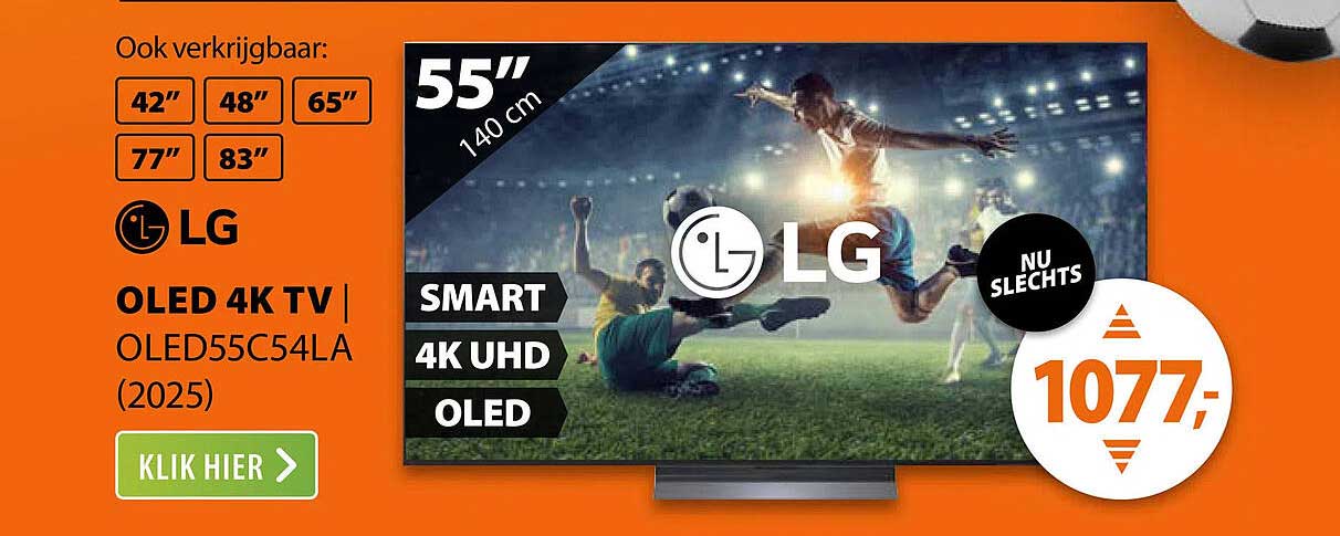 LG OLED 4K TV OLED55C54LA (2025)