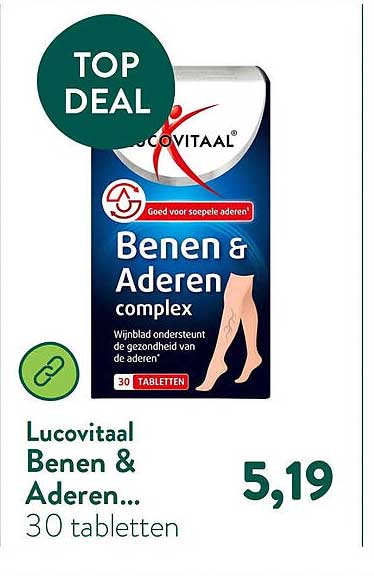 Lucovitaal Benen & Aderen... 30 tabletten