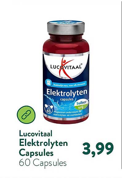 Lucovitaal Elektrolyten Capsules 60 Capsules