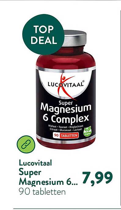 Lucovitaal Super Magnesium 6... 90 tabletten