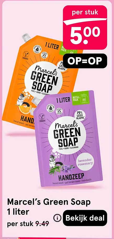 Marcel’s Green Soap 1 liter