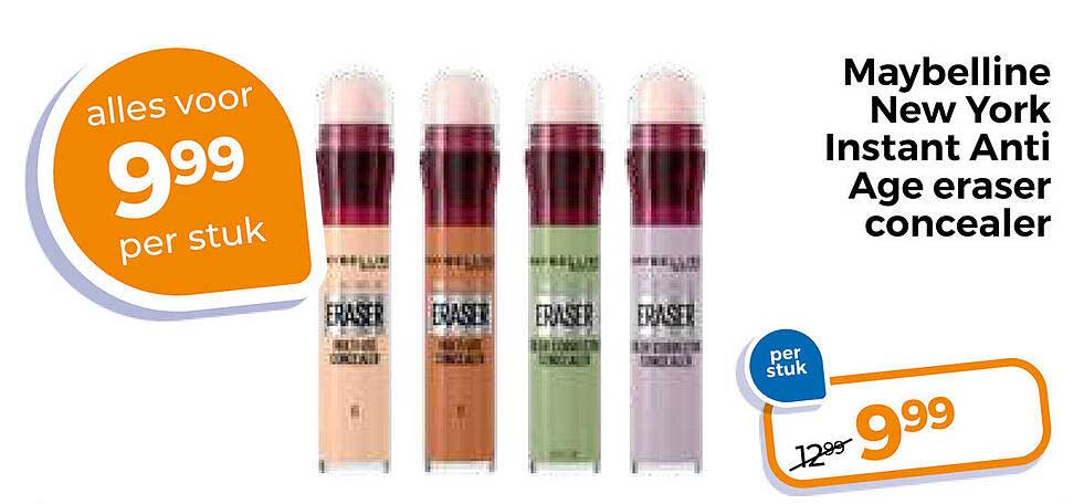 Maybelline New York Instant Anti Age eraser concealer