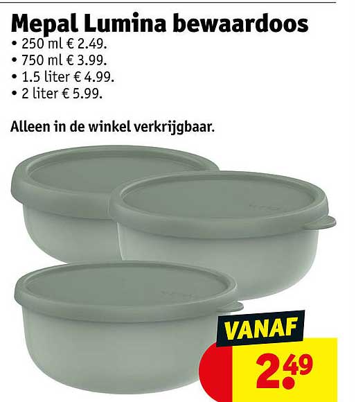 Mepal Lumina bewaardoos