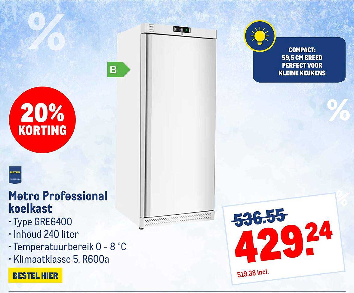Metro Professional koelkast