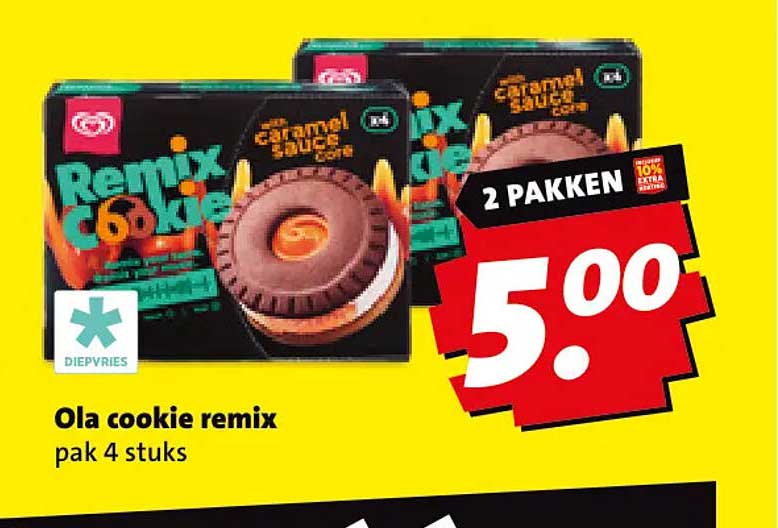 Ola cookie remix pak 4 stuks 2 pakken