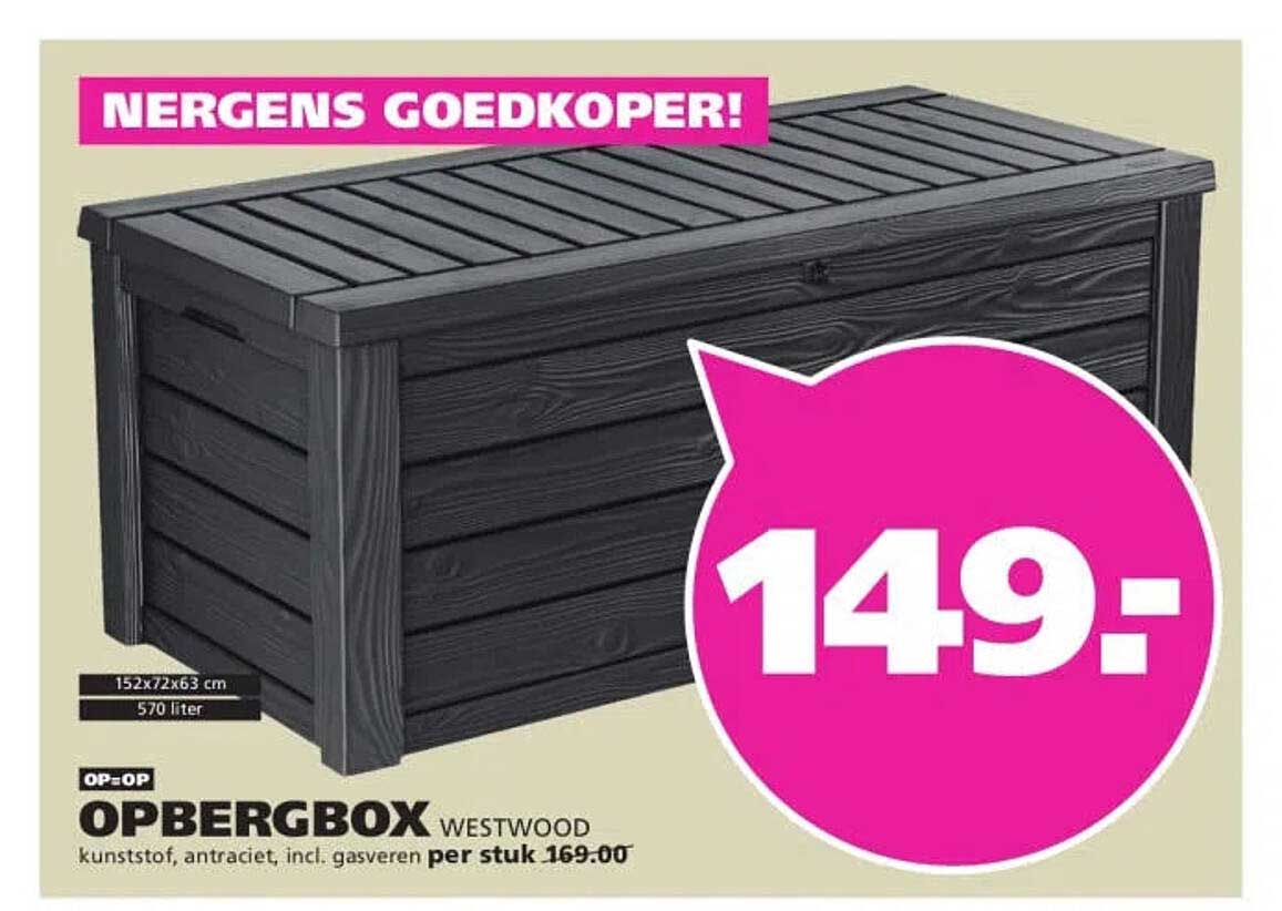 OPBERGBOX WESTWOOD