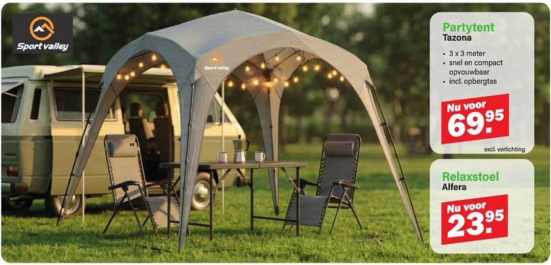 Partytent Tazona