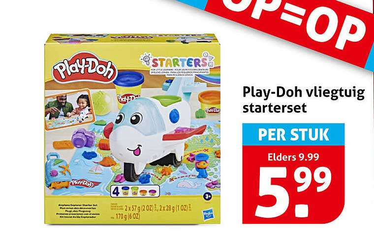 Play-Doh vliegtuig starterset