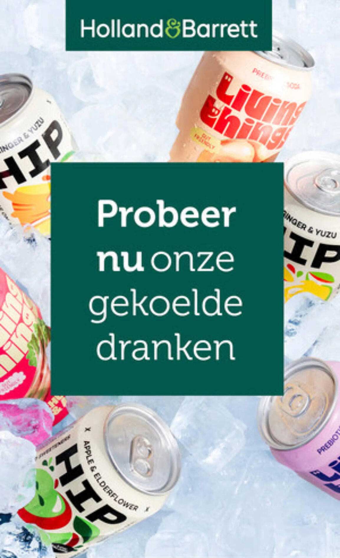 Probeer nu onze gekoelde dranken