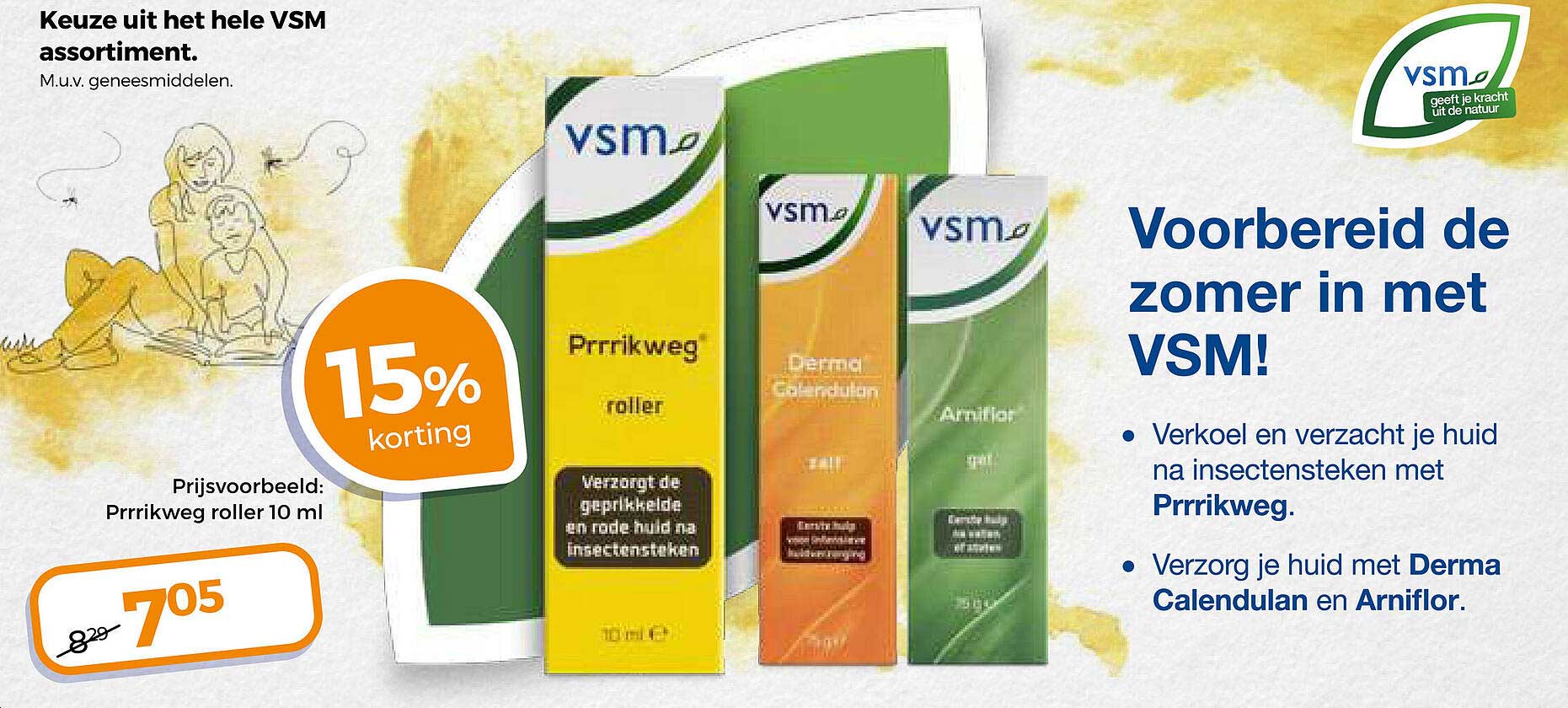 Prrrikweg roller 10 ml 15% korting